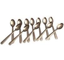 معالق معدن شاي  (12 قطعه )