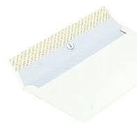 ظرف ابيض 100 جرام B4 ALDAWLYA لصق زاتي  - 50 ظرف